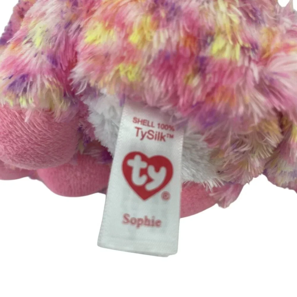 Ty Tysilk Sophie Pink Kitty Cat 9